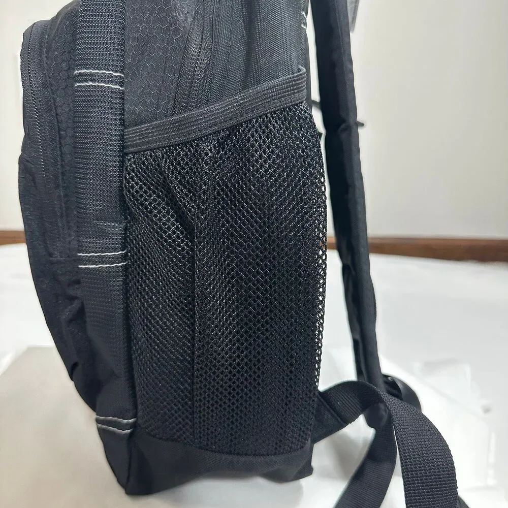 NWT High Sierra Impact Black Backpack Embroidered